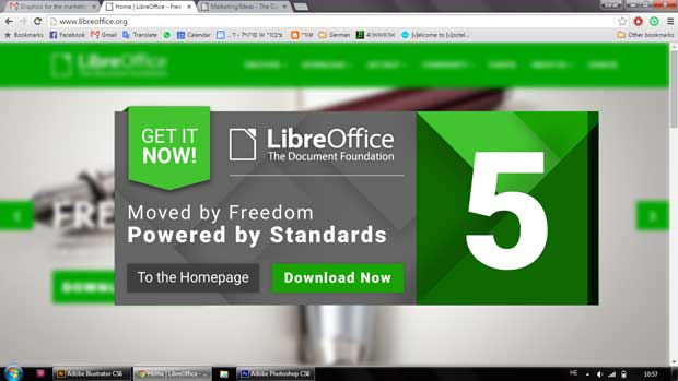 LibreOffice 5.0 : compatible avec Windows 10