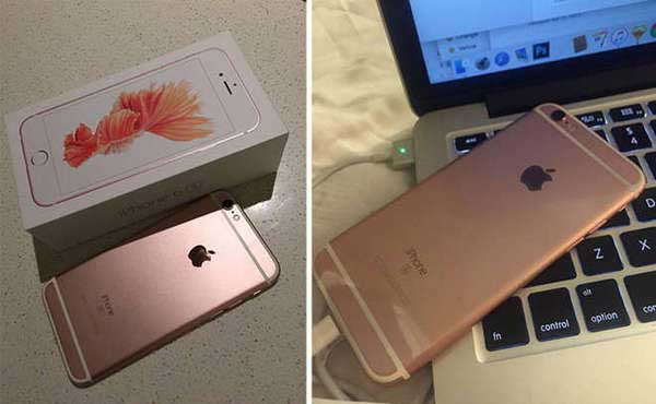 iPhone 6S : une cliente chanceuse a eu droit à son modèle or rose avant l'heure