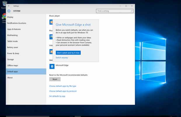 Windows 10 : Microsoft veut encore plus bloquer Chrome et Firefox
