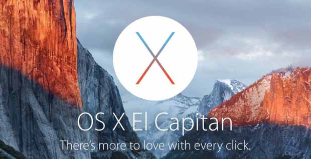 Apple lance OS X 10.11.1 El Capitan