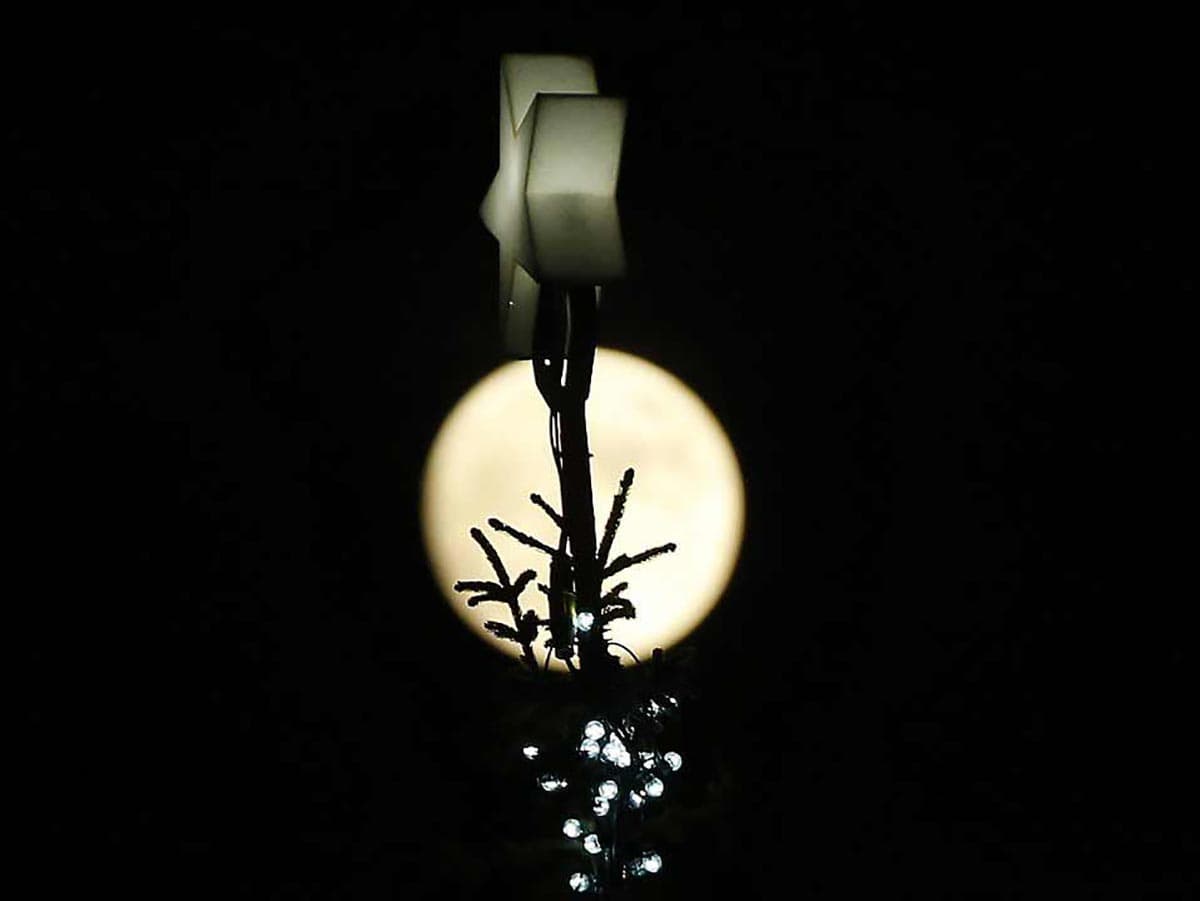 Pleine Lune de Noël : Instagram montre les plus belles photos
