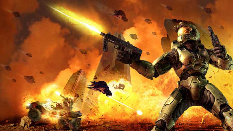 "Halo 2" est l'un des nombreux titres rétrocompatibles de la Xbox One. Microsoft