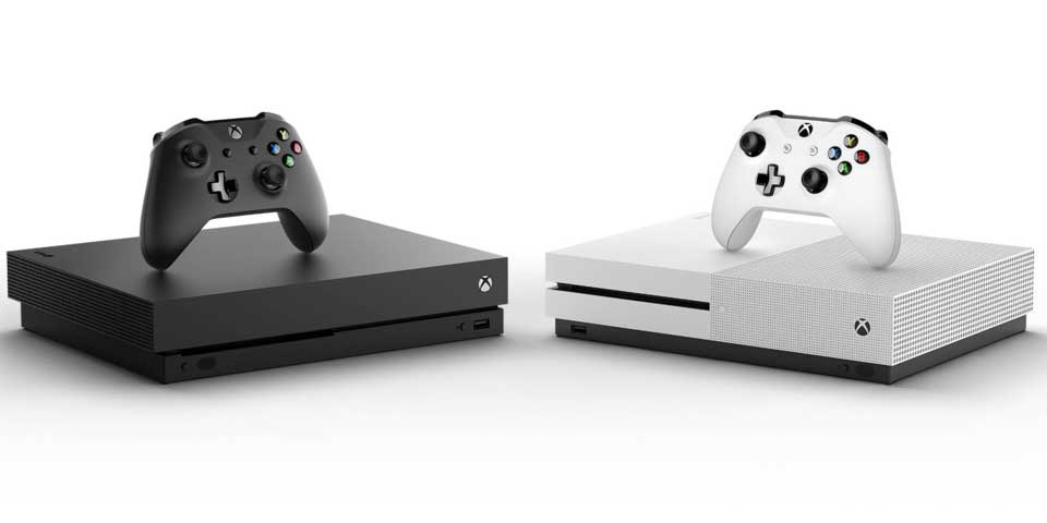 Microsoft Xbox One S et Xbox One X