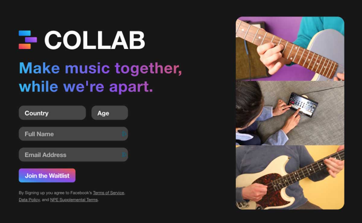 Collab, une nouvelle application lancé par Facebook, vous permettra de créer de courts clips musicaux en utilisant les posts d'autres personnes