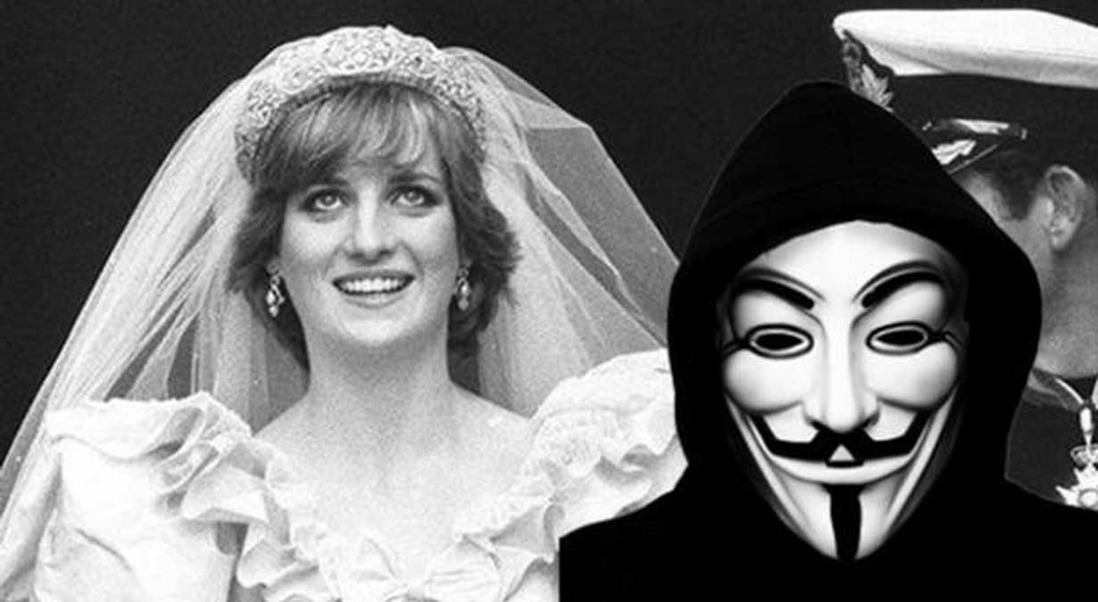 Anonymous: la famille royale a reçu l'ordre de tuer la princesse Diana