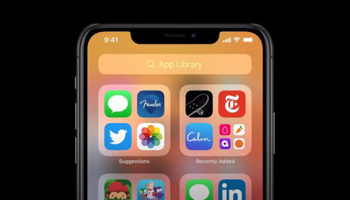 L'écran d'accueil de l'iPhone offrira la possibilité d'organiser les programmes en "applications suggérées" sur la base des habitudes passées, entre autres nouveaux critères d'ordre.