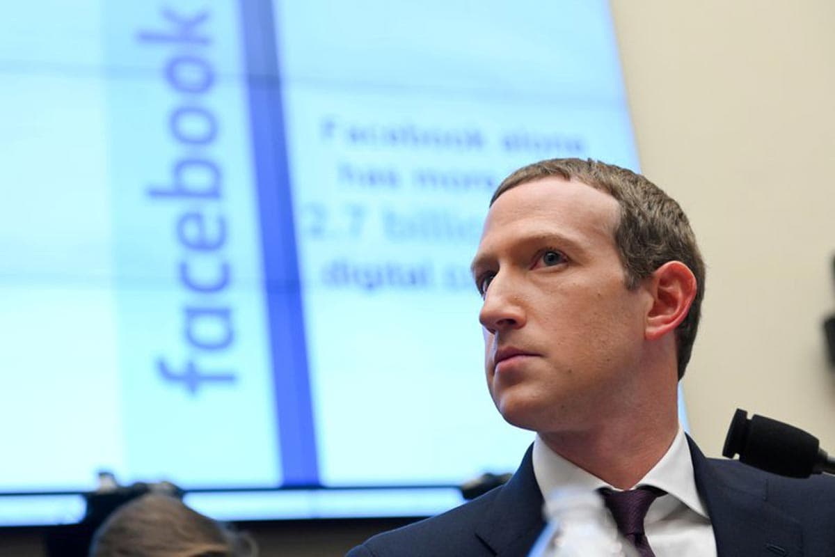 Le PDG de Facebook, Mark Zuckerberg.