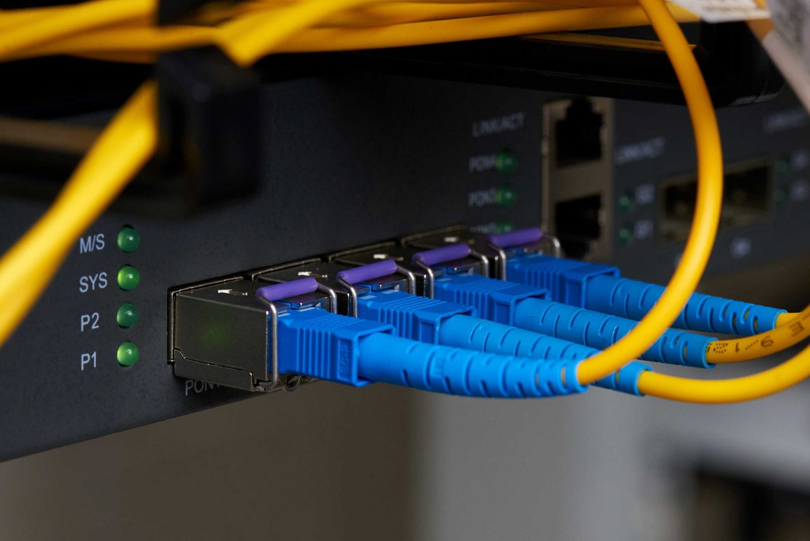 Internet service provider communications equipment