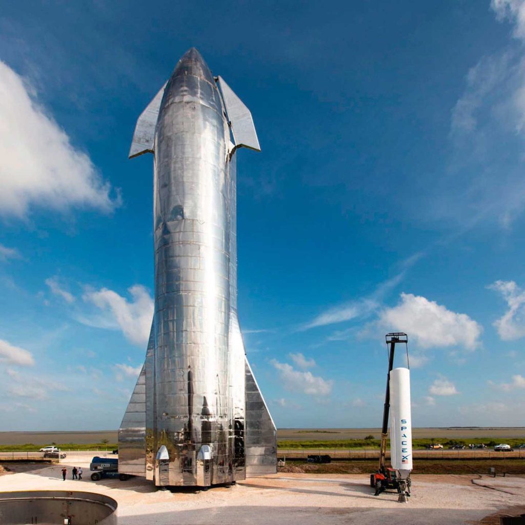 Le Superheavy de SpaceX.