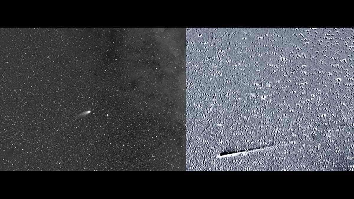 Cette vidéo de la comète Leonard (avec Vénus et Mercure) va vous étonner !