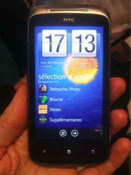 HTC 7 Mozart : en exclusivité chez Orange