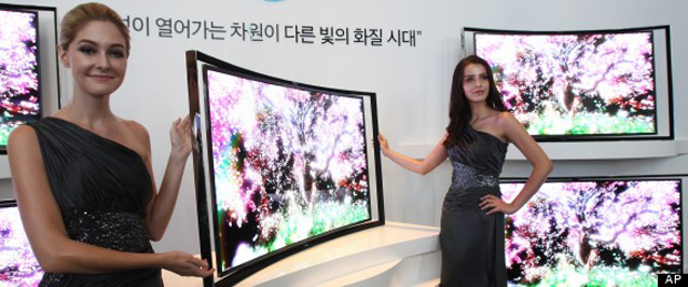 Samsung : l'immersion dans l'image grâce à la télévision incurvée