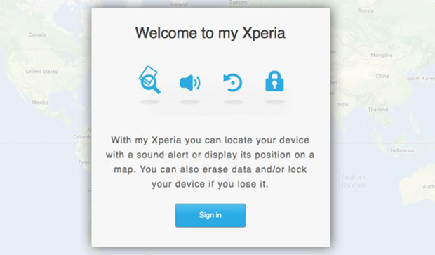 My Xperia : l'équivalent du « Find My Phone » selon Sony