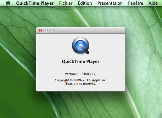 OS X : QuickTime dans le collimateur d'une mise à jour de sécurité