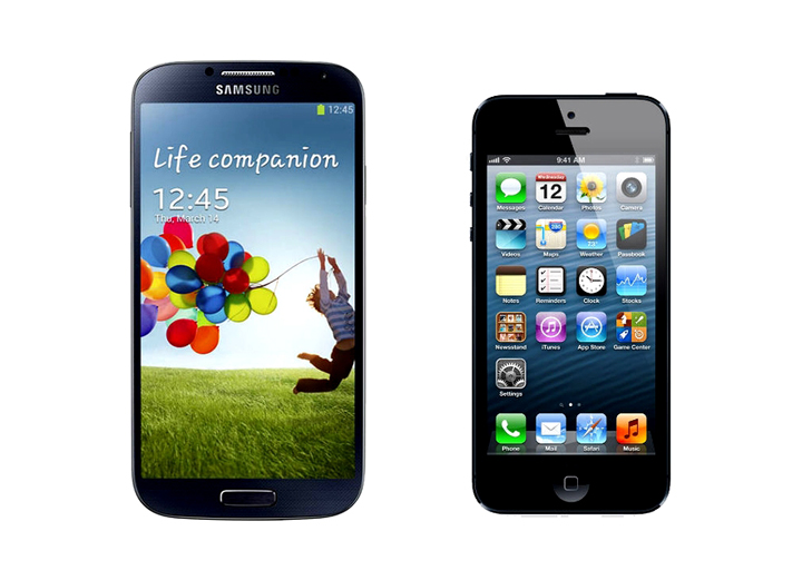 Smartphone : le Galaxy S4 serait-il plus aimé que l'iPhone 5 ?