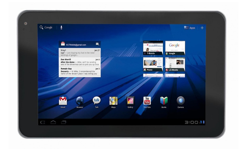 G Pad : LG devrait prochainement présenter une tablette Android