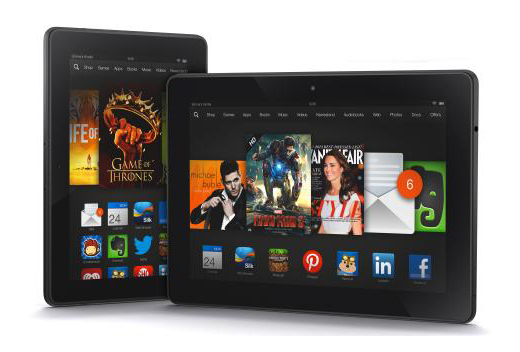 Amazon dévoile de nouvelles tablettes Kindle Fire HDX