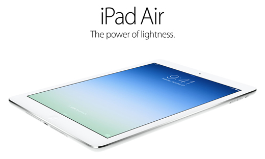 En voici un que l’on attendait pas, l’iPad Air !