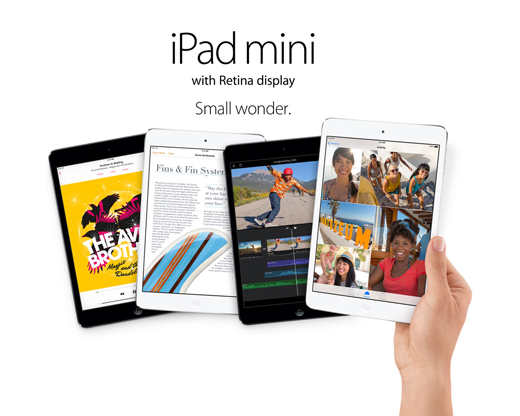 Apple dévoile un nouvel iPad mini doté d’un écran Retina !