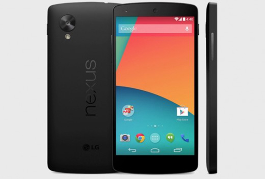 Le Nexus 5 ajouté au Google Play à 349 dollars