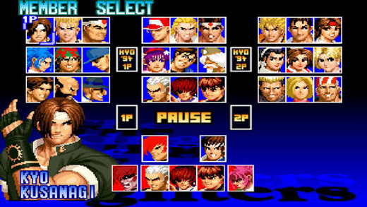 King of Fighters '97 sur iOS