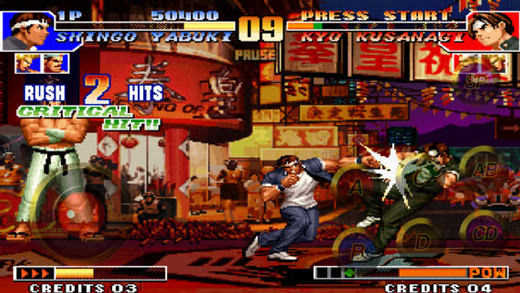 King of Fighters '97 sur iOS