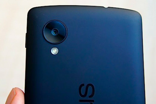 Nexus 5 : se consacrer sur le capteur photo