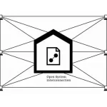 Schéma représentant un système de communication décentralisé illustrant l'interconnexion des ordinateurs dans un réseau