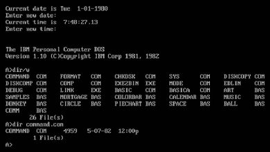 Microsoft rend disponible les codes sources de MS-DOS 1.1 et 2.0