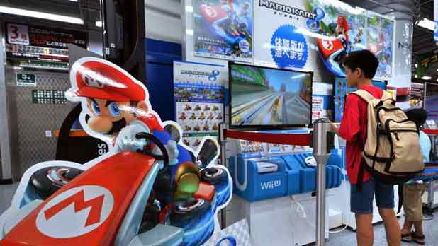 Mario Kart 8 n'arrive pas à sortir Nintendo reste du rouge