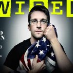 La une du numéro d'août de Wired est consacrée à Edward Snowden.