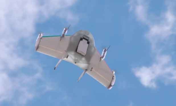 drones livreurs google passe laction