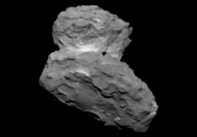 Rosetta : premier modèle 3D de la comète 67P/Churyumov-Gerasimenko