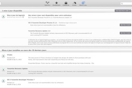 OS X Yosemite : la troisième version bêta "grand public" est disponible