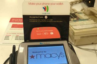 Le service Google Wallet déjà accepté chez Macy's à SF.