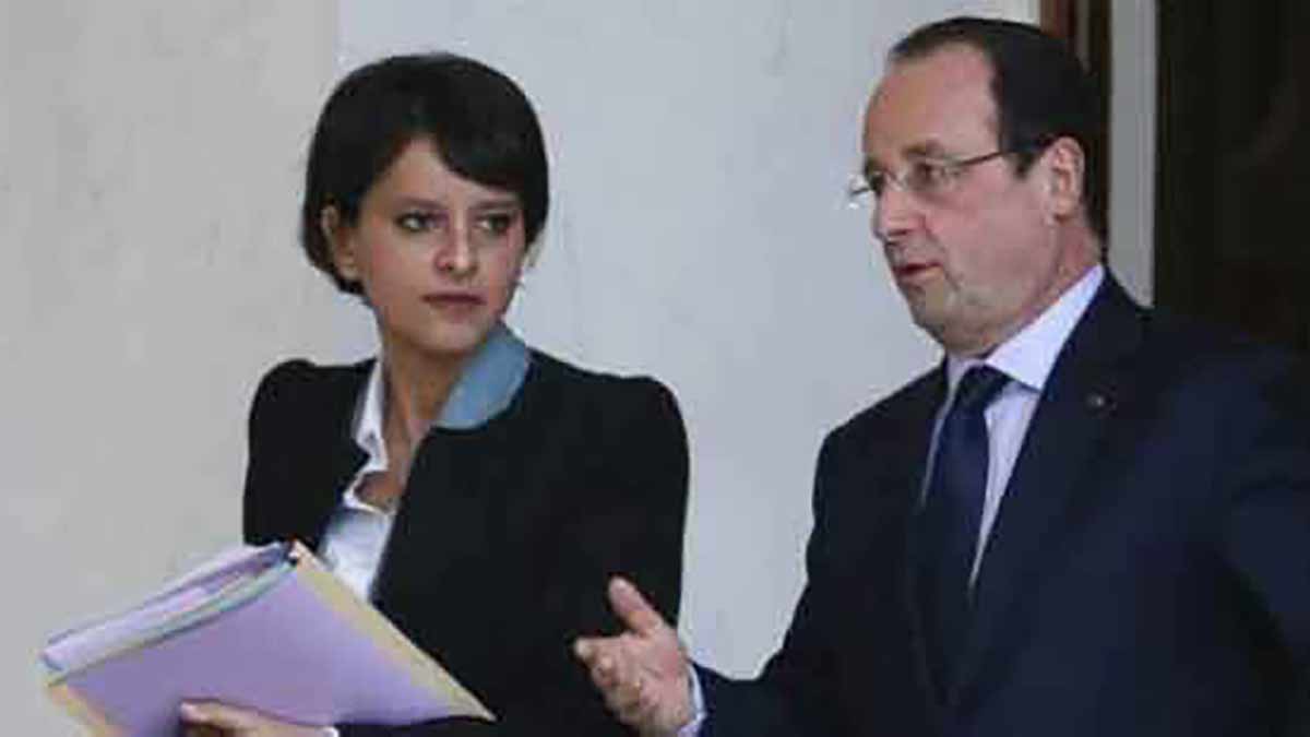 Pour le premier jour d'école à Clichy-sous-Bois, François Hollande se rend à l'école
