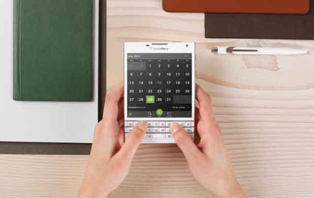 Passeport : BlackBerry compte sur son smartphone carré
