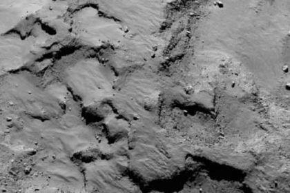 Site d'atterrissage de Philae. Illustration : ESA