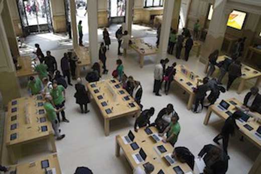 Apple Retail France a deux mois pour arrêter la vidéosurveillance de ses salariés