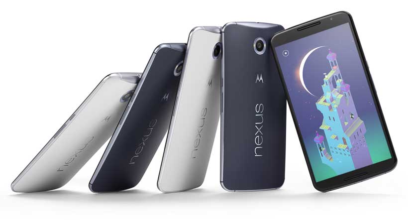 Google dévoile le smartphone XXL Nexus 6 et Android Lollipop