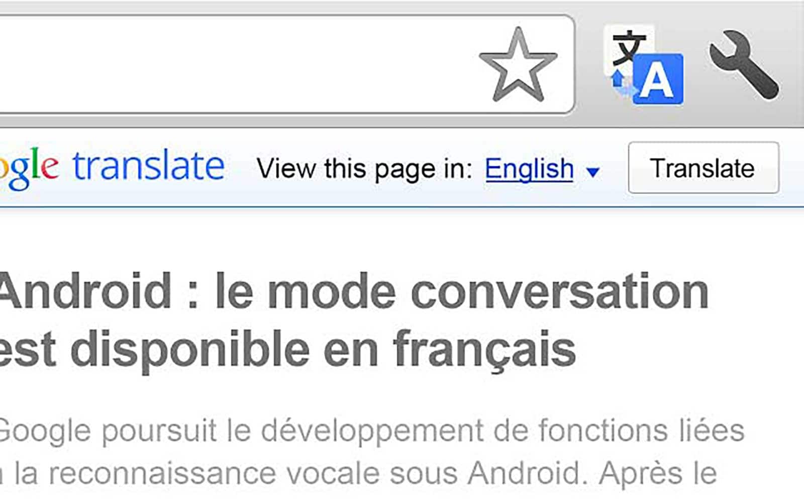 Google Translate : une extension pour traduire instantanément les sites étrangers