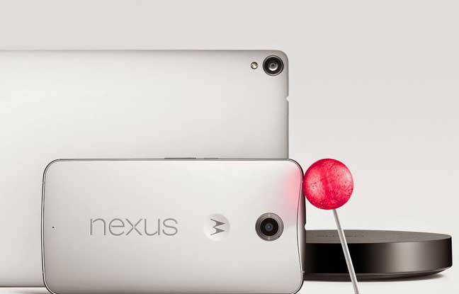 Avec Android Lollipop, Google dégaine des Nexus 6 et 9 au prix fort