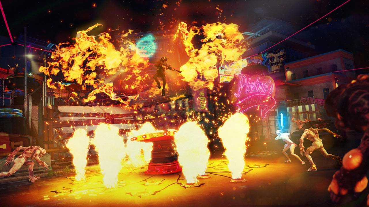 sunset overdrive chaos squad pyro geyser