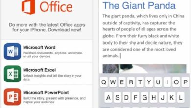 microsoft office pour iphone