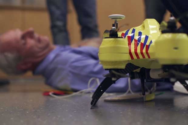 Les services d'urgences séduits par un drone-ambulance