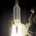 La mission Rosetta décolle de Kourou à bord d'une fusée Ariane