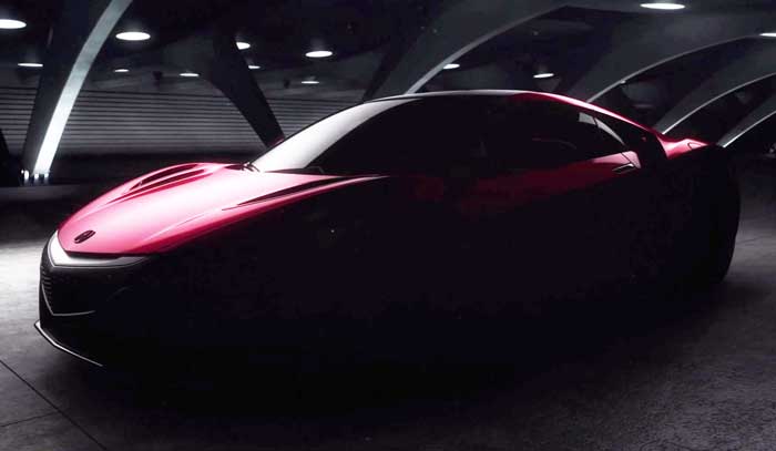 Honda : une Acura NSX pour Détroit et Genève