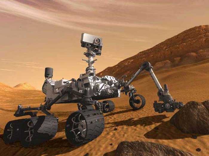 robot Curiosity methane vie planete Mars