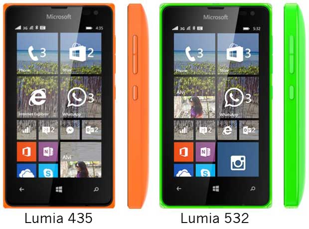 annonce des microsoft lumia 435 et 532