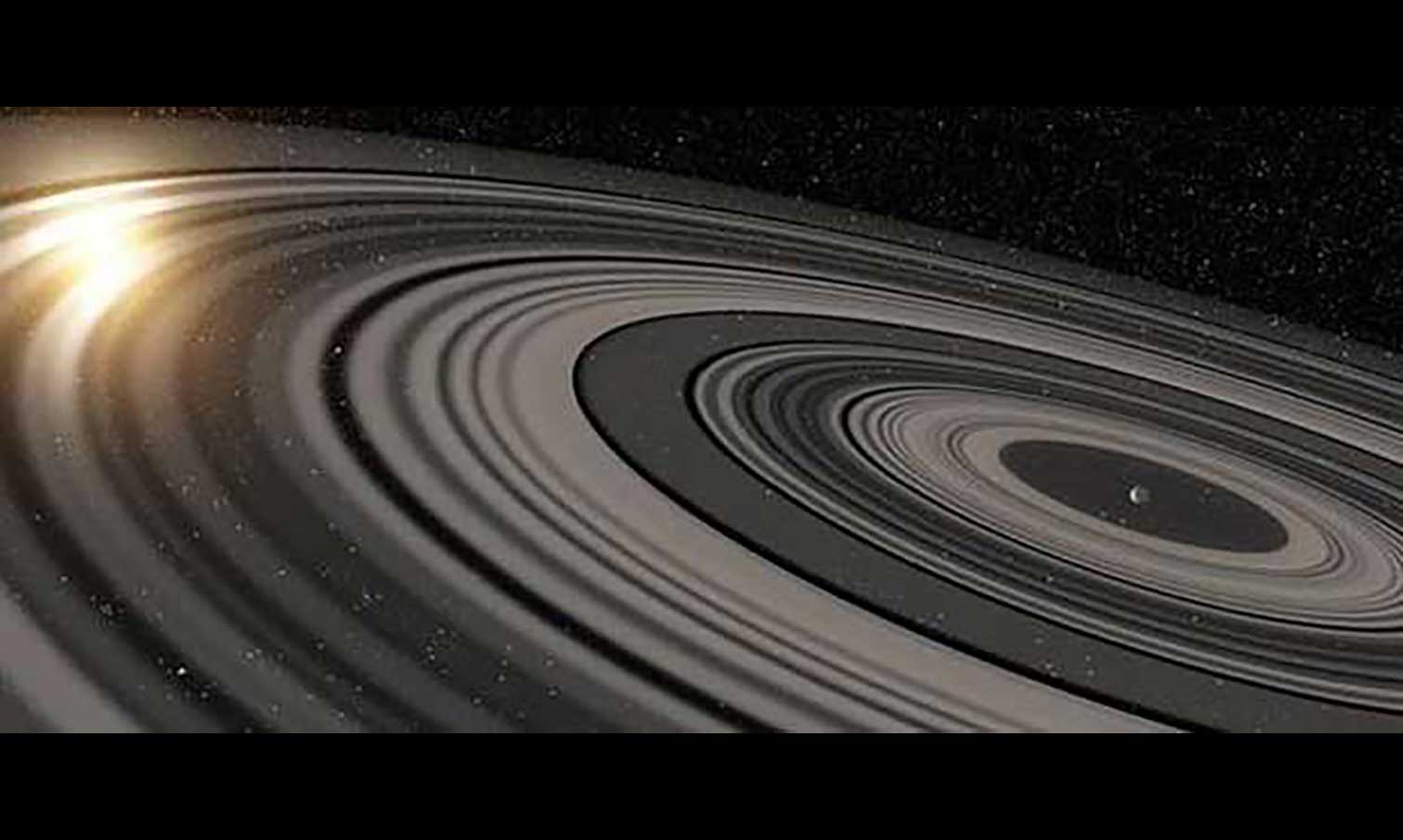J1407b est une exoplanète 200 fois plus grande que les anniversaires de Saturne.